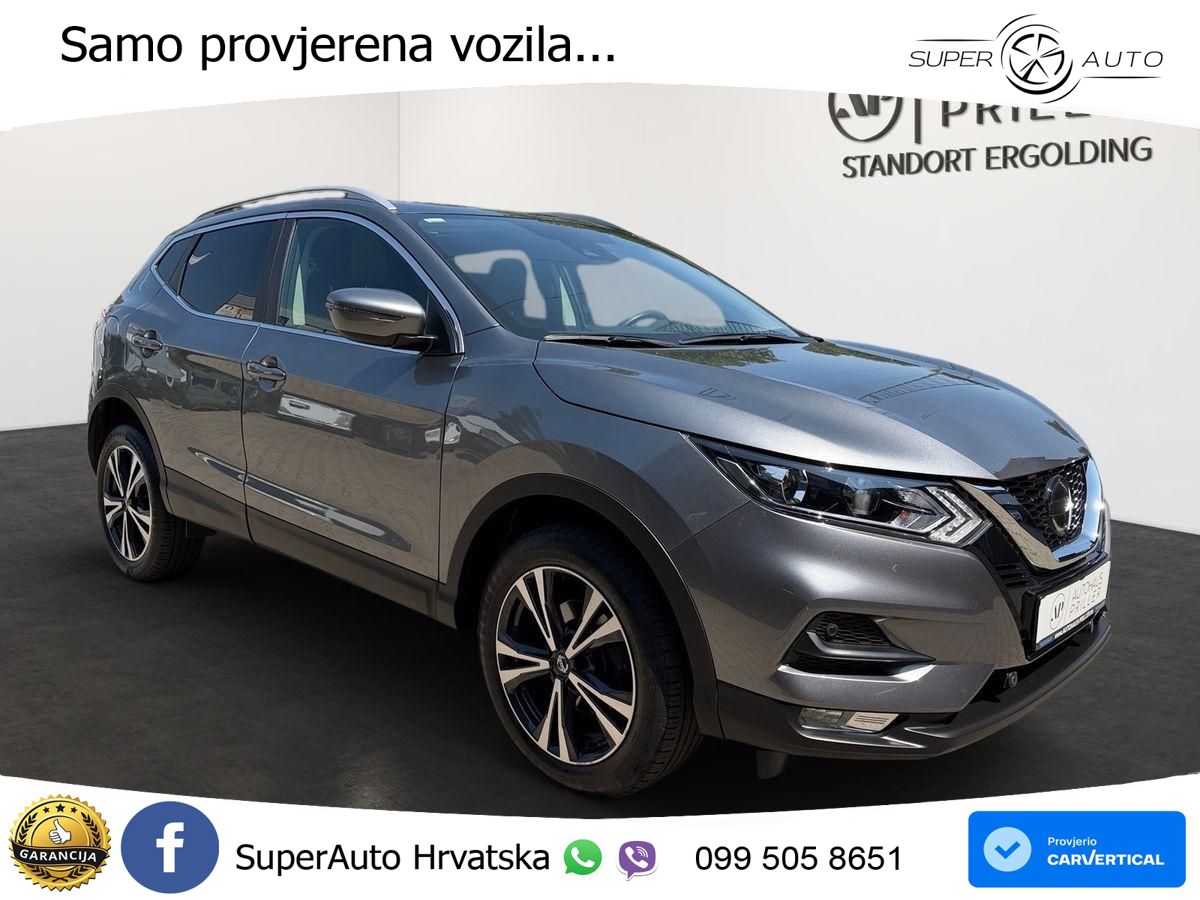 Nissan Qashqai 1.5 dCi N-Way 116 KS, KAM+GR SJED+PANO+ASIST