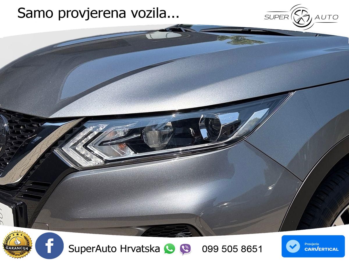 Nissan Qashqai 1.5 dCi N-Way 116 KS, KAM+GR SJED+PANO+ASIST