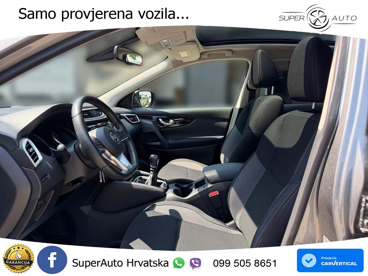 Nissan Qashqai 1.5 dCi N-Way 116 KS, KAM+GR SJED+PANO+ASIST