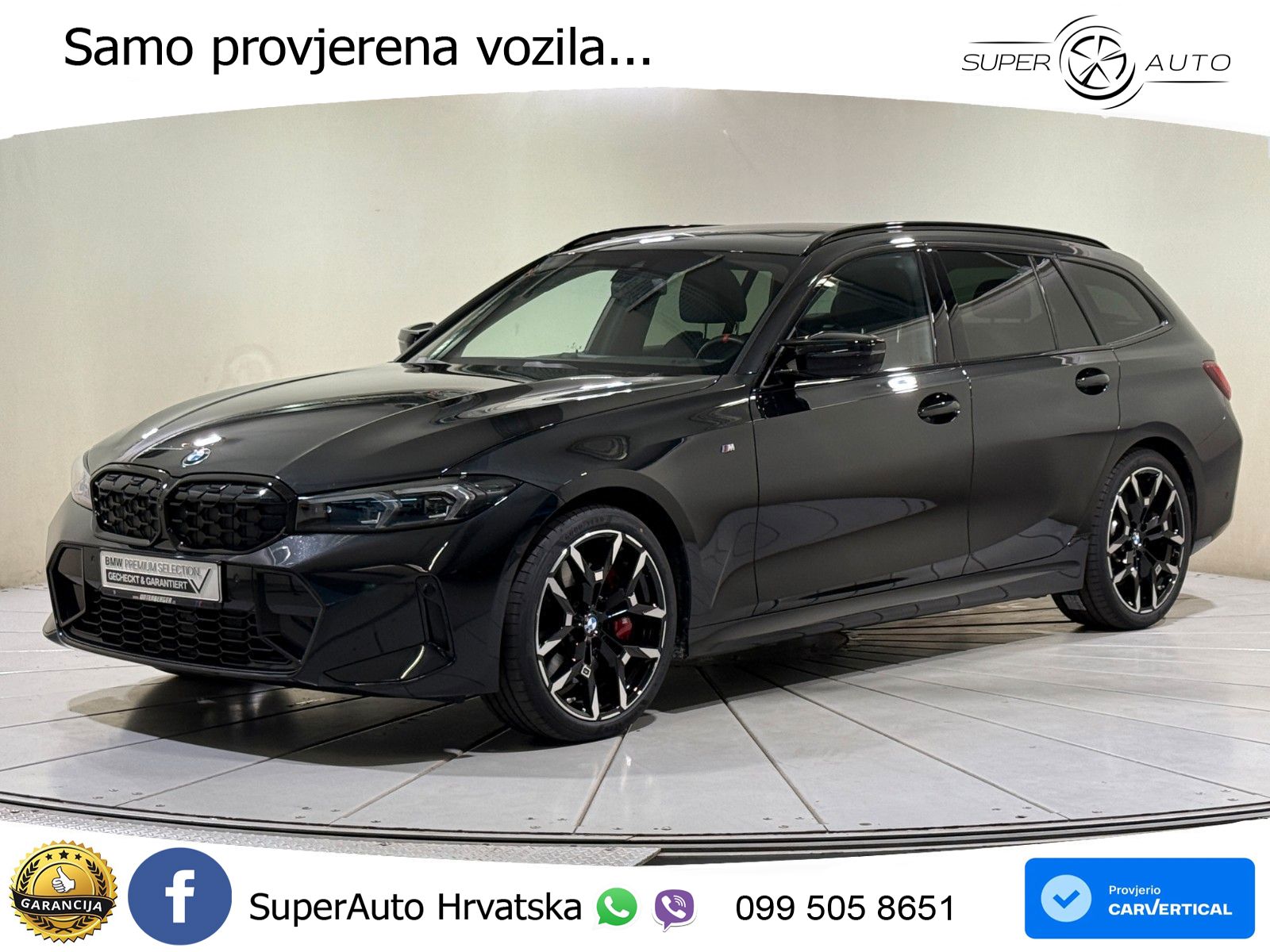 BMW 340i Touring xDrive Aut. M Sport 374 KS, PANO+360+HEAD+GR SJED+KEY+VIRT+LANE