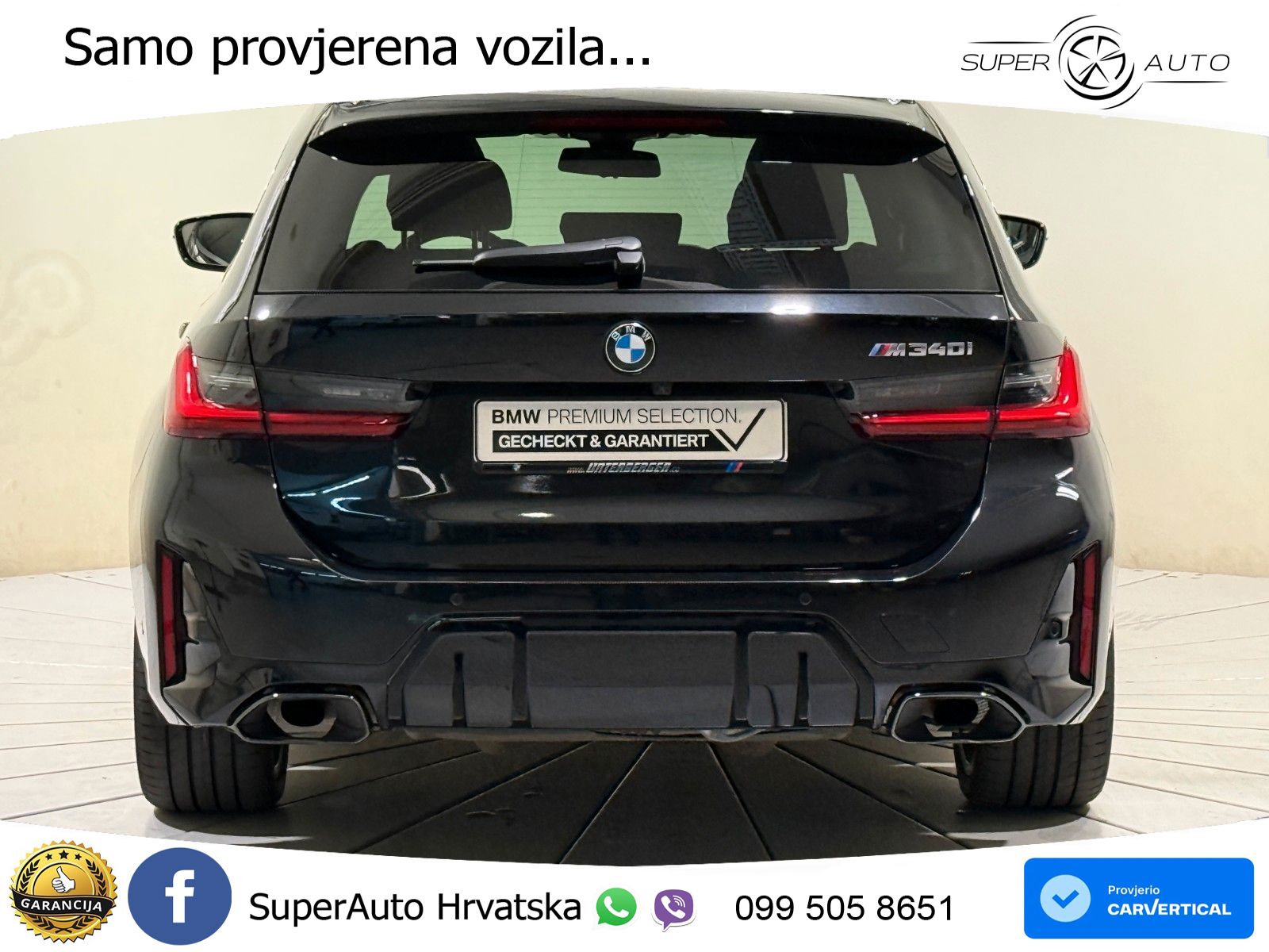 BMW 340i Touring xDrive Aut. M Sport 374 KS, PANO+360+HEAD+GR SJED+KEY+VIRT+LANE
