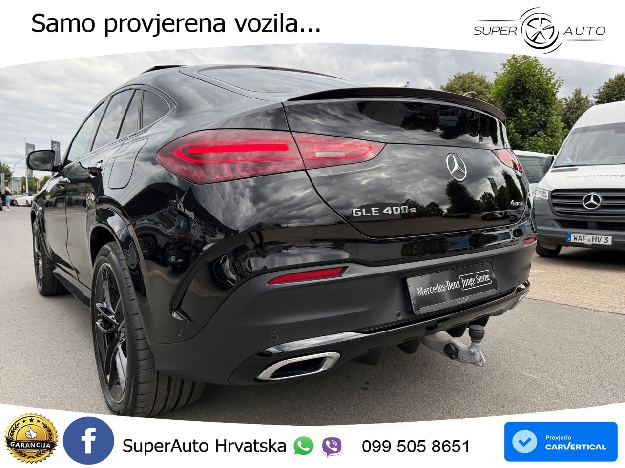 Mercedes GLE Coupé 400e 4M Aut. AMG 381 KS, ZRAČNI+ACC+PANO+GR SJED+VIRT+HEAD