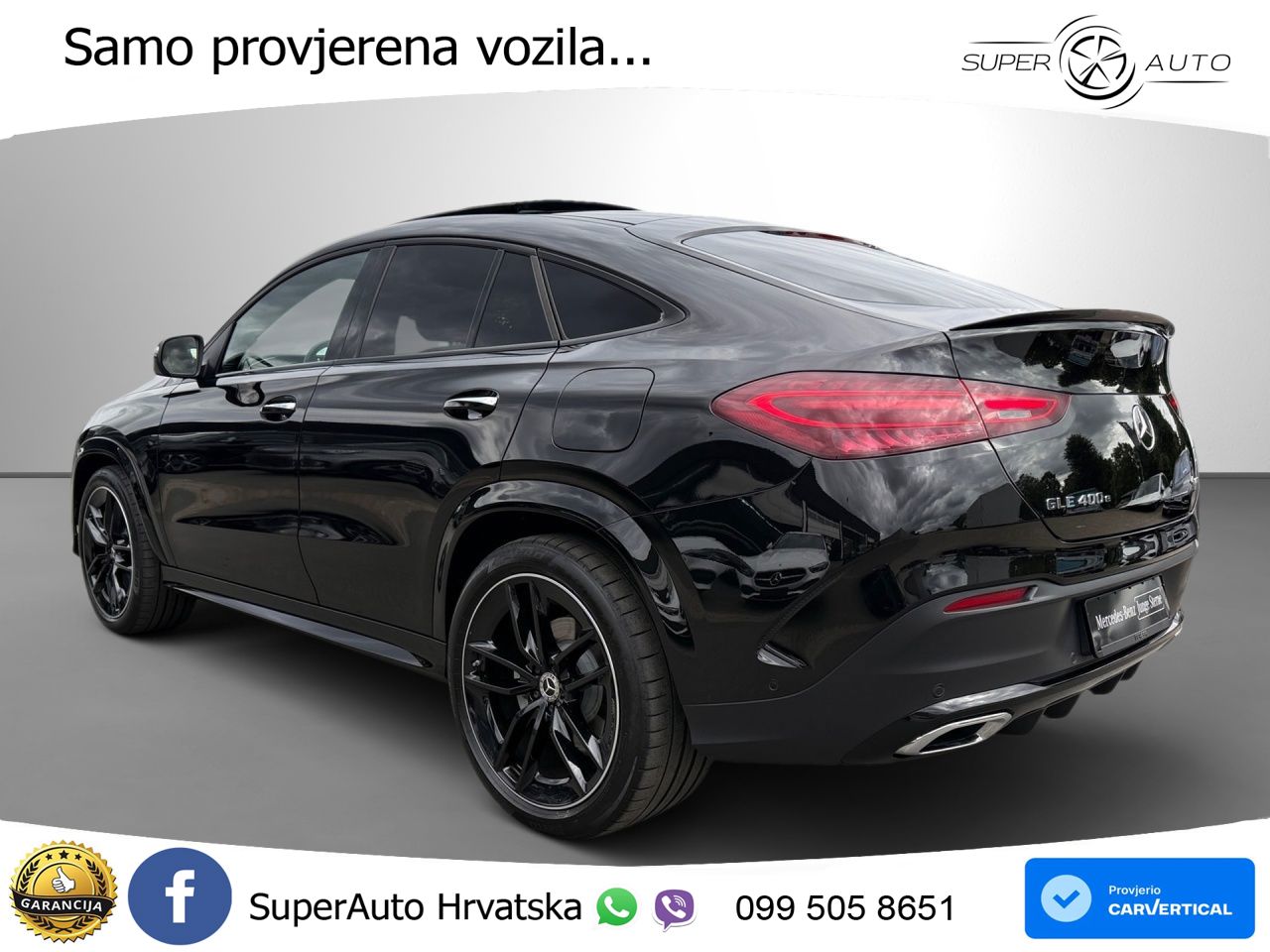 Mercedes GLE Coupé 400e 4M Aut. AMG 381 KS, ZRAČNI+ACC+PANO+GR SJED+VIRT+HEAD