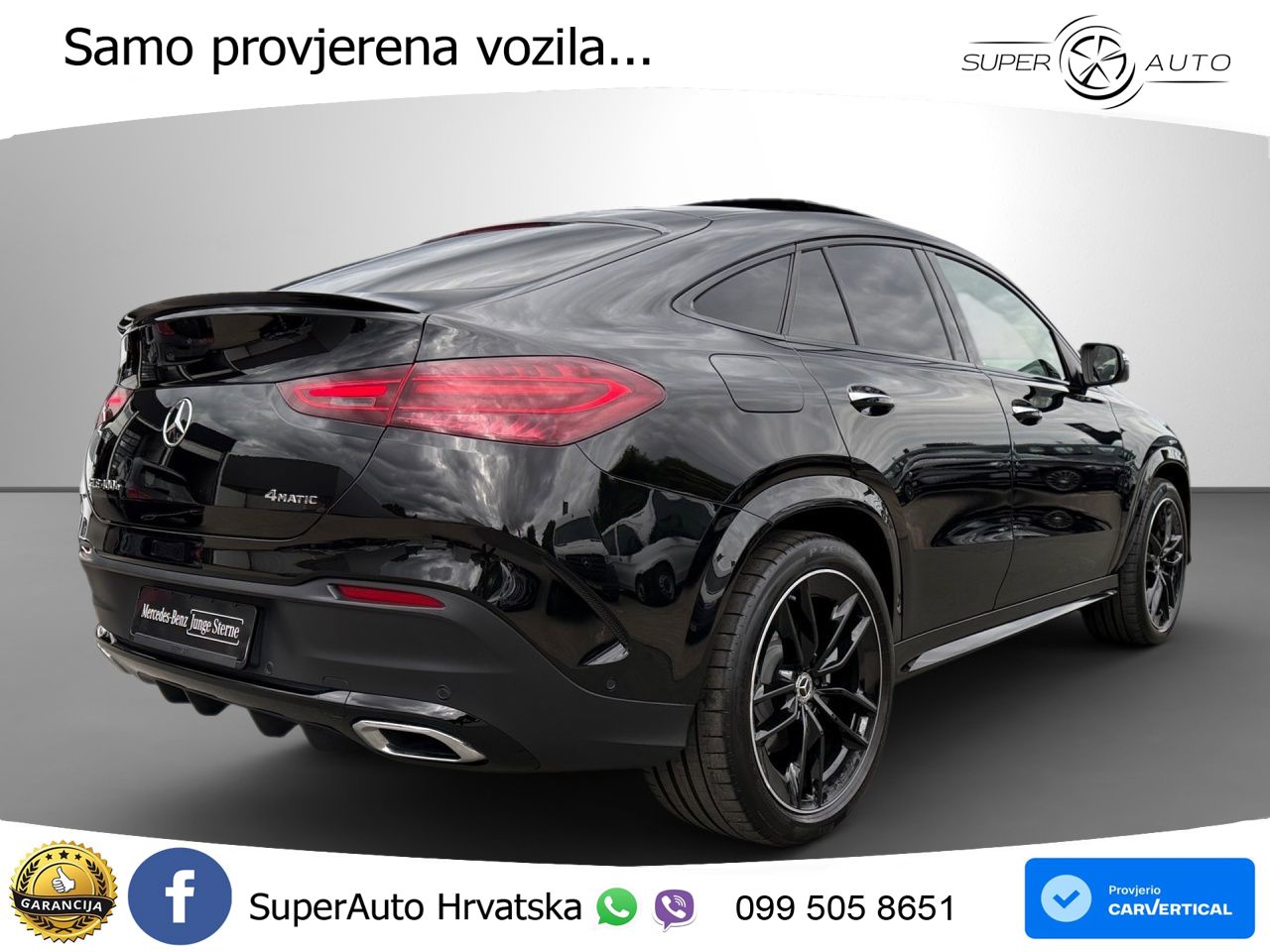 Mercedes GLE Coupé 400e 4M Aut. AMG 381 KS, ZRAČNI+ACC+PANO+GR SJED+VIRT+HEAD