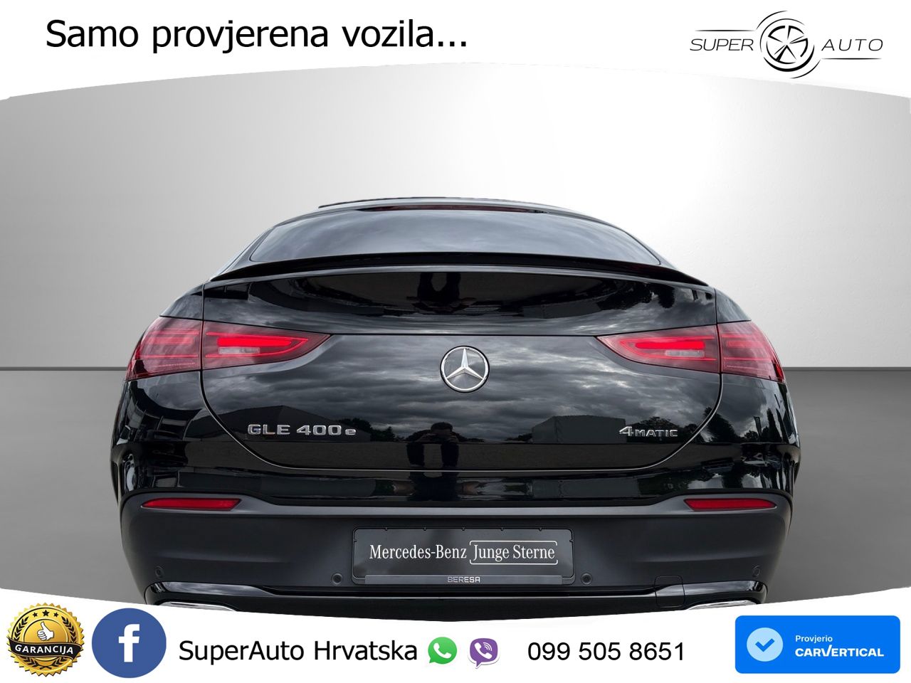 Mercedes GLE Coupé 400e 4M Aut. AMG 381 KS, ZRAČNI+ACC+PANO+GR SJED+VIRT+HEAD