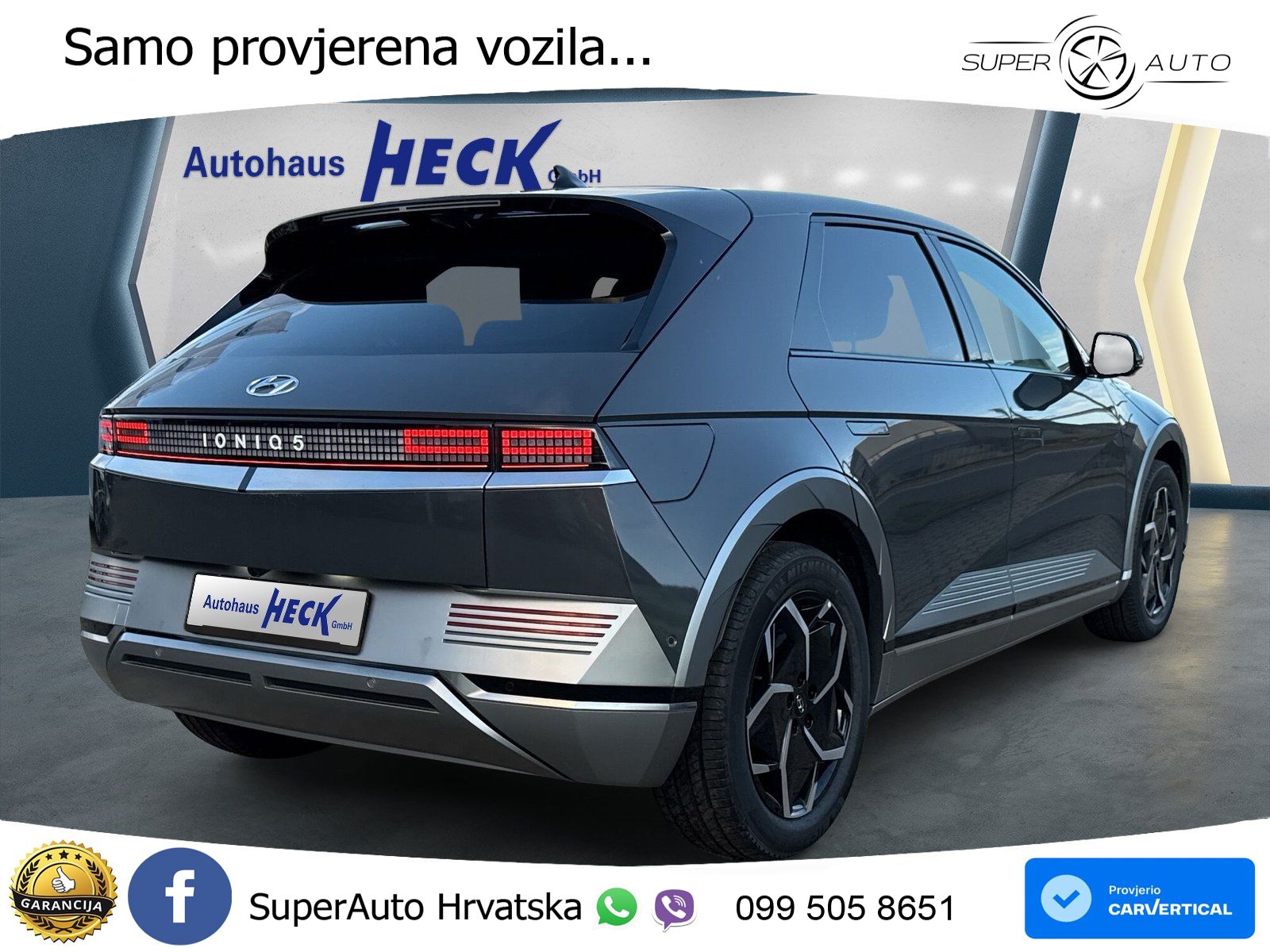 Hyundai Ioniq 5 Aut. Techniq 170 KS, PANO+KAM+GR SJED+KEY+LED