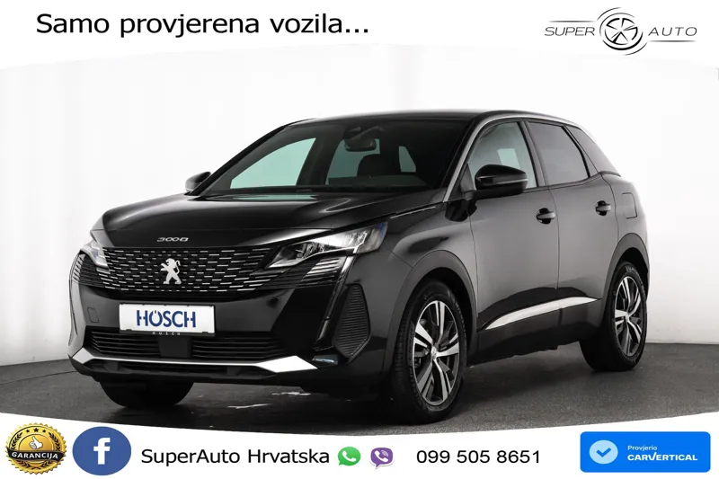 Peugeot 3008 SUV Aut. Allure 179 KS, KAM+VIRT+NAVI