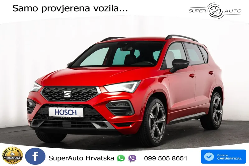 Seat Ateca 2.0 TDI DSG FR 150 KS, LED+ACC+GR SJED+360+VIRT+KUKA