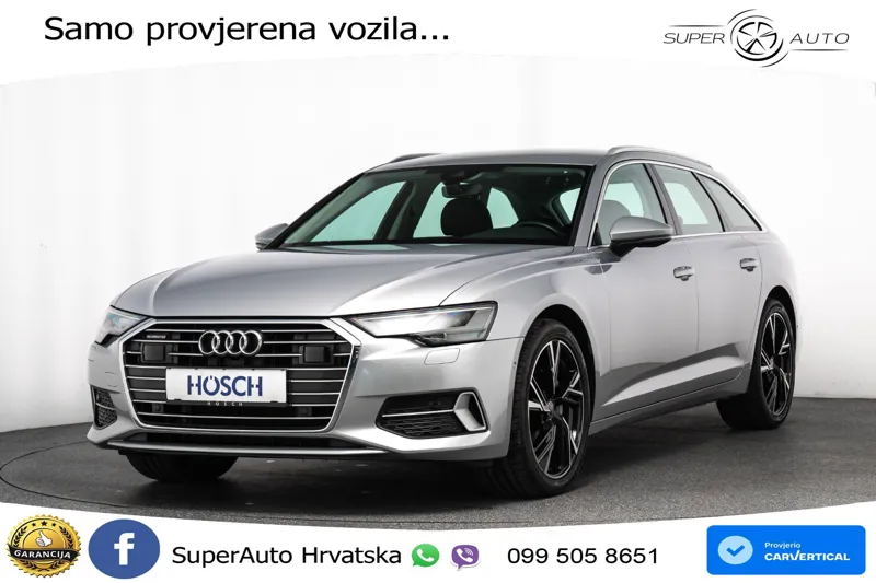 Audi A6 Avant 40 TDI quattro S tronic Sport 204 KS, LED+ACC+GR SJED+KAM+VIRT+PDC