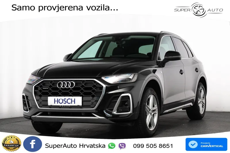 Audi Q5 40 TDI quattro ultra S tronic S line 204 KS, ACC+KAM+VIRT+NAVI