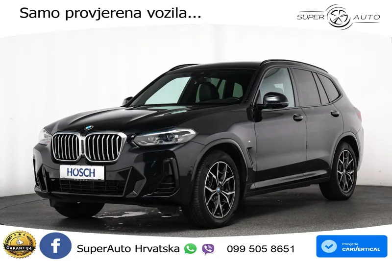 BMW X3 20i xDrive Steptronic M Sport 184 KS, LED+ASIST+GR SJED+KAM+PDC