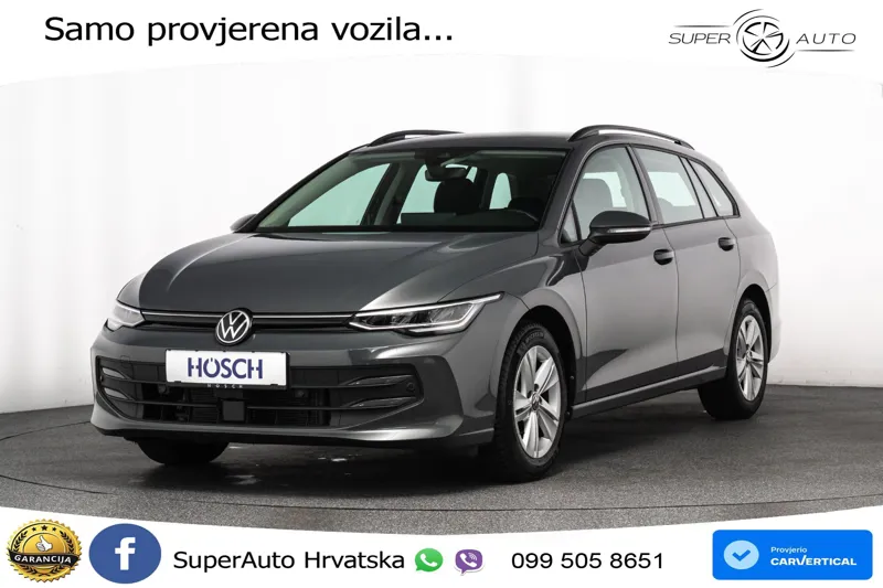 VW Golf 8 Variant 1.5 eTSI DSG Life 116 KS, LED+ACC+GR SJED+VIRT+PDC