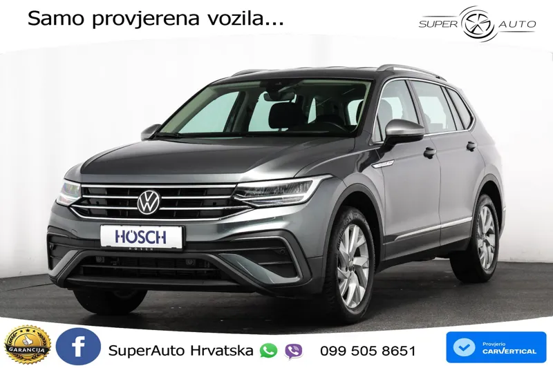 VW Tiguan Allspace 1.5 TSI DSG Life 150 KS, 7-SJED+LED+ACC+GR SJED+VIRT+ASIST
