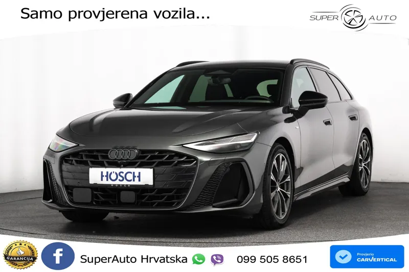 Audi A6 Avant 2.0 TDI S tronic 2xS line 204 KS, MATRIX+ACC+GR SJED+360+PANO+VIRT