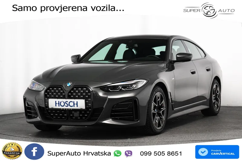 BMW 420i GC Steptronic M Sport 184 KS, LED+ACC+KAM+VIRT+PDC