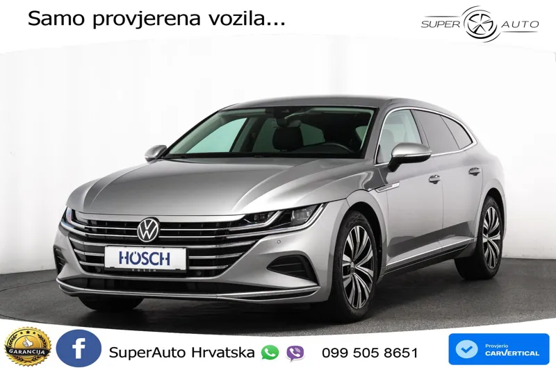 VW Arteon SB 2.0 TDI DSG Elegance 150 KS, ACC+KAM+GR SJED+VIRT+NAVI