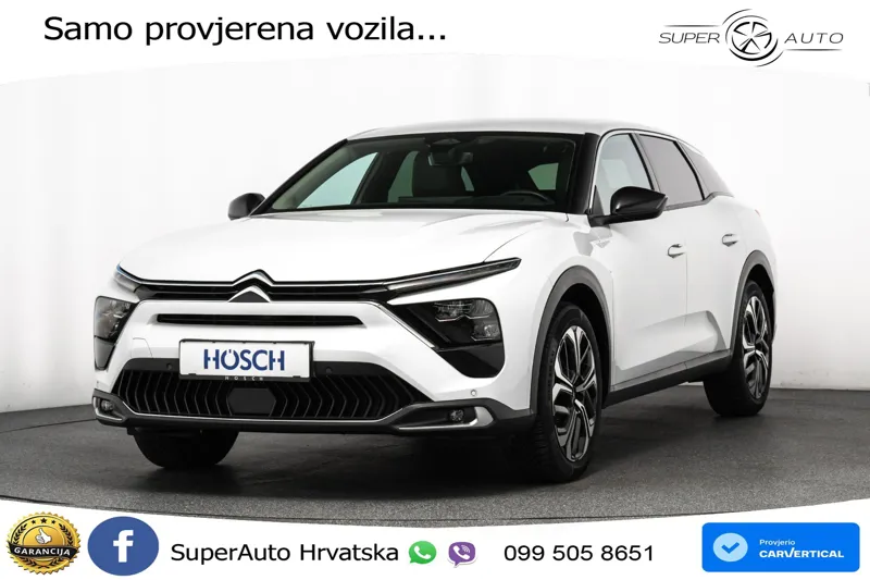 Citroen C5 X 1.2 PureTech Aut. Plus 131 KS, ACC+KAM+GR SJED+HEAD+VIRT+NAVI