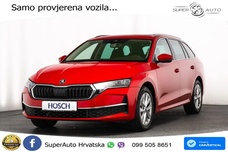 Škoda Octavia Combi 2.0 TDI DSG Selection 150 KS, KAM+4xGR SJED+PANO+HEAD