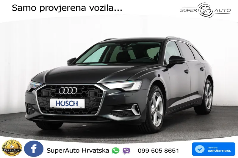 Audi A6 Avant 40 TDI quattro ultra S tronic Advanced 204 KS, ACC+GR SJED+KAM