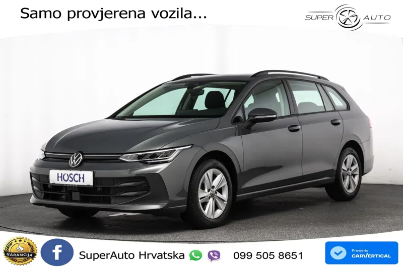 VW Golf Variant 8 1.5 eTSI DSG Life 150 KS, LED+ACC+GR SJED+VIRT+PDC+KUKA