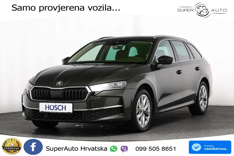 Škoda Octavia Combi 2.0 TDI DSG Selection 150 KS, KAM+4xGR SJED+VIRT+NAVI
