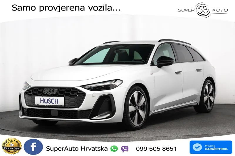 Audi A5 Avant 2.0 TDI S tronic 2xS line 204 KS, ACC+360+GR SJED+VIRT+NAVI