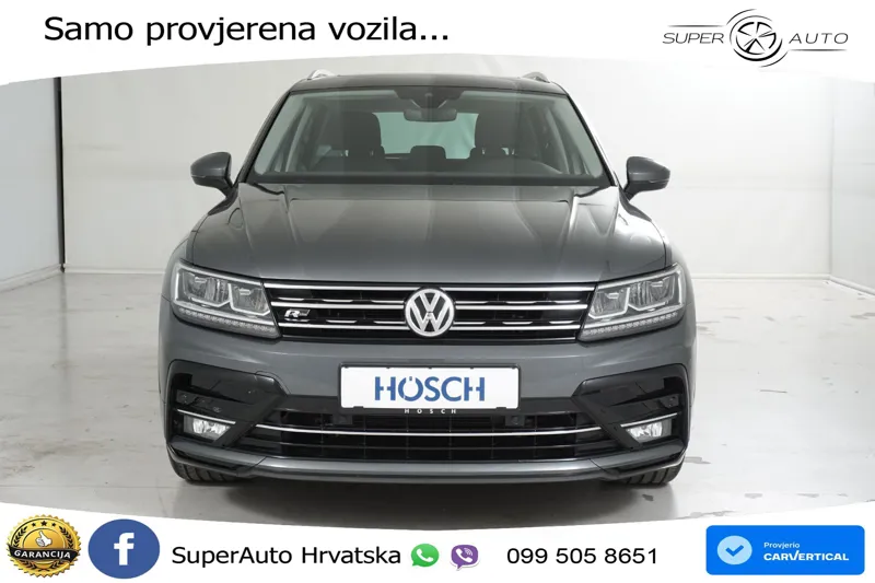VW Tiguan 1.4 TSI Sky R-Line 125 KS, LED+ACC+GR SJED+ASIST+PANO+PDC