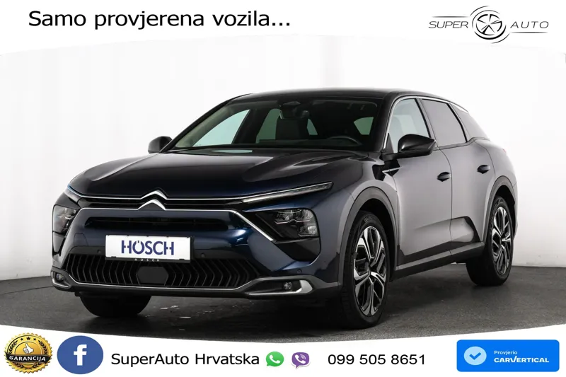 Citroen C5 X 1.2 PureTech Aut. Plus 131 KS, ACC+KAM+GR SJED+HEAD+VIRT+NAVI