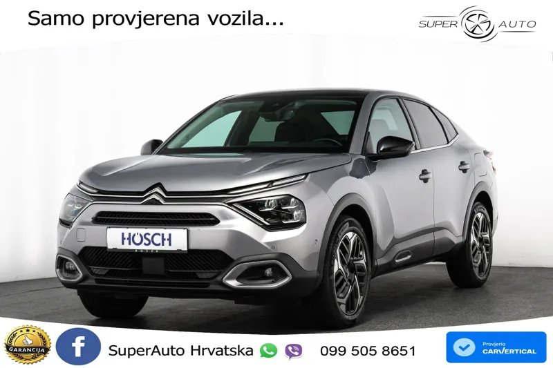 Citroen C4 X 1.2 PureTech Aut. Max 131 KS, LED+ACC+HEAD+PANO+KAM+VIRT+PDC