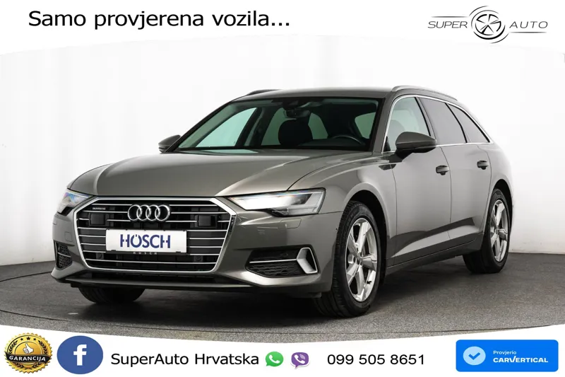 Audi A6 Avant 40 TDI quattro ultra S tronic Sport 204 KS, ACC+KAM+GR SJED+NAVI