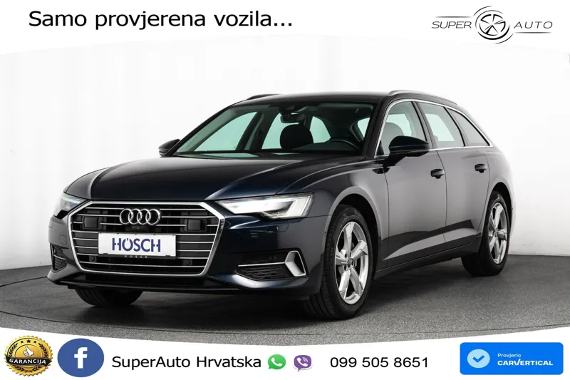 Audi A6 Avant 40 TDI S tronic Sport 204 KS, ACC+360+GR SJED+VIRT+NAVI