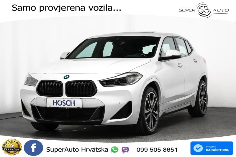 BMW X2 xDrive 20d Aut. M Sport 190 KS, KAM+GR SJED+PANO+NAVI