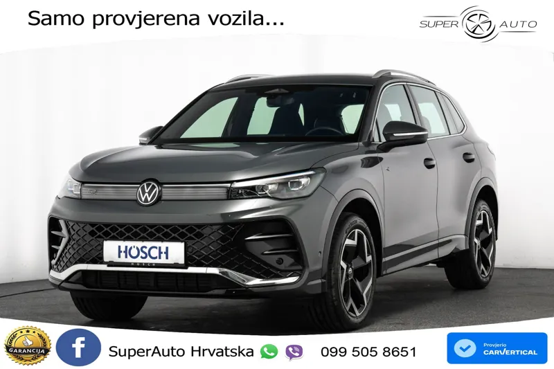 VW Tiguan 2.0 TDI 4M DSG R line 193 KS, LED+ACC+4xGR SJED+KAM+VIRT+PDC