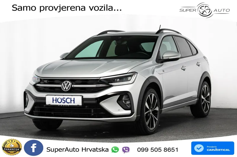 VW Taigo 1.0 TSI DSG R line 116 KS, MATRIX+ACC+GR SJED+KAM+VIRT+PDC