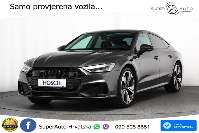 Audi A7 SB 50 TFSIe quattro ultra S tronic S line 299 KS, ACC+360+GR SJED+VIRT