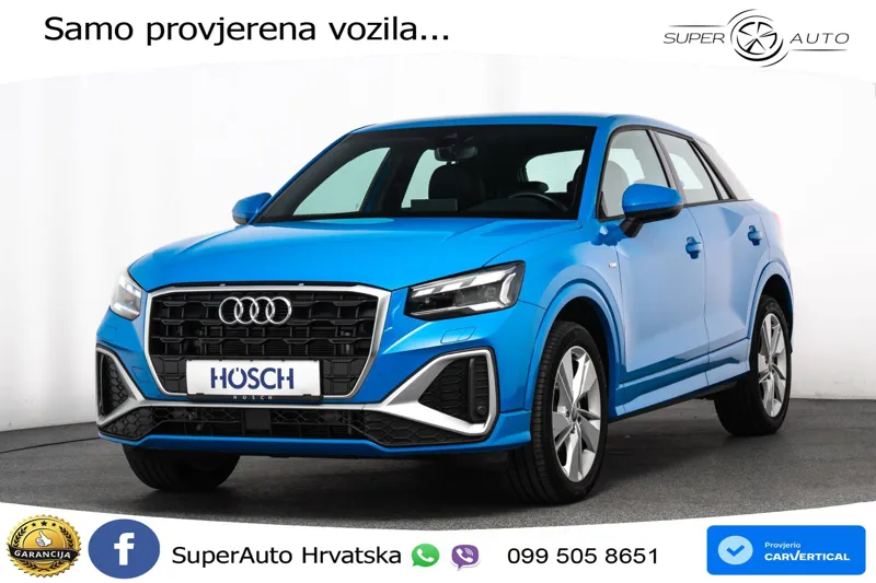 Audi Q2 35 TFSI S tronic 2x S line 150 KS, KAM+NAVI