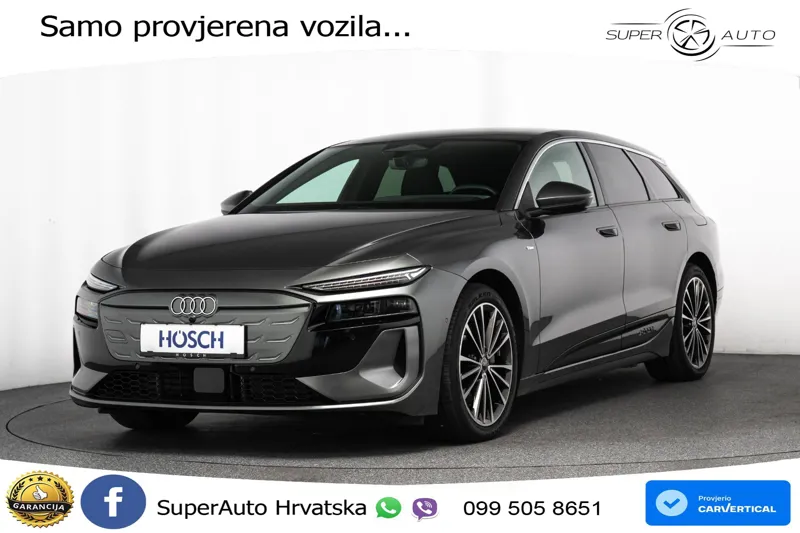 Audi A6 Avant e-tron performance 100 kWh 2xS line 381 KS, MATRIX+ACC+GR SJED+360