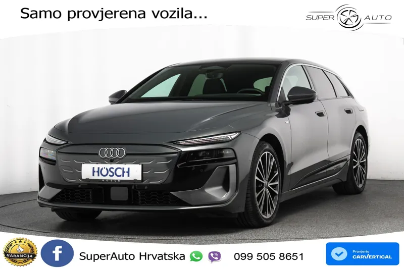 Audi A6 Avant e-tron performance 100 kWh 2xS line 367 KS, MATRIX+GR SJED+360+ACC