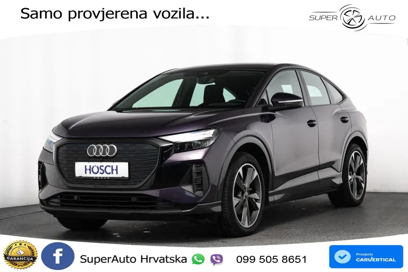 Audi Q4 e-tron SB 35 Advanced 170 KS, ACC+KAM+GR SJED+VIRT+NAVI