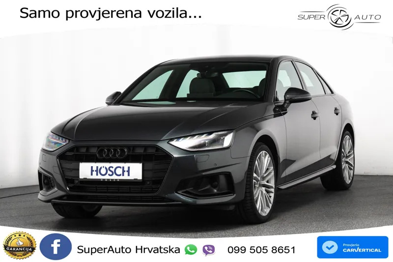 Audi A4 35 TFSI S tronic Advanced 150 KS, LED+ACC+GR SJED+KAM+VIRT+PDC