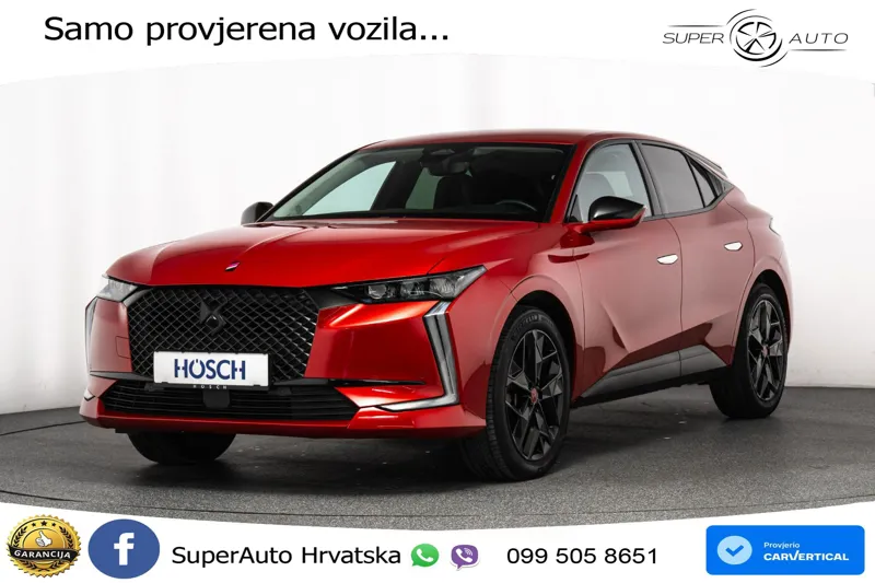 DS4 1.2 PureTech Aut. Performance Line 131 KS, ACC+KAM+HEAD+VIRT+NAVI