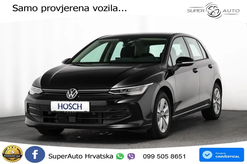 VW Golf VIII 2.0 TDI Life 116 KS, ACC+KAM+VIRT