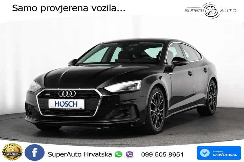 Audi A5 SB 40 TDI quattro S tronic 204 KS, PARK+NAVI