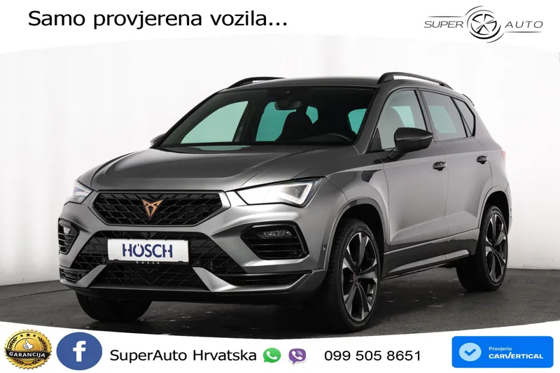 Cupra Ateca 1.5 TSI DSG 150 KS, ACC+VIRT+NAVI