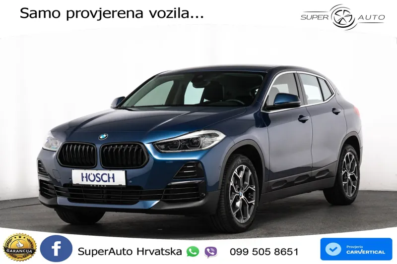 BMW X2 sDrive 18i Advantage 136 KS, LED+TEM+NAVI+KAM+PDC