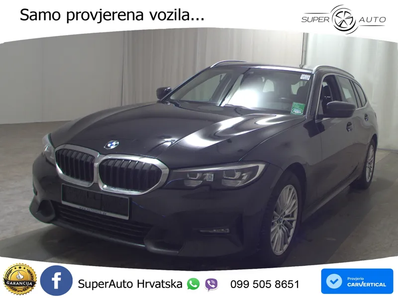 BMW 320d Touring Steptronic Sport 190 KS, LED+TEM+GR SJED+PDC+VIRT