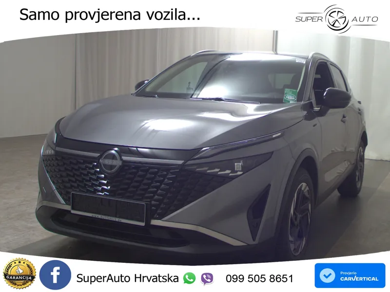 Nissan Qashqai 1.3 DIG-T Aut. N-Connecta 140 KS, LED+ACC+GR SJED+360+VIRT