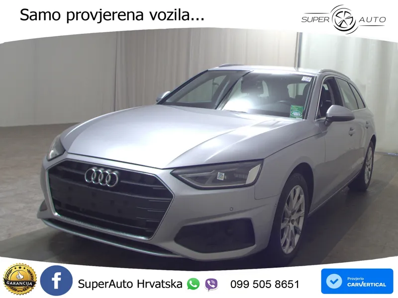 Audi A4 Avant 40 TDI S tronic 204 KS, LED+TEM+GR SJED+ASIST+PDC