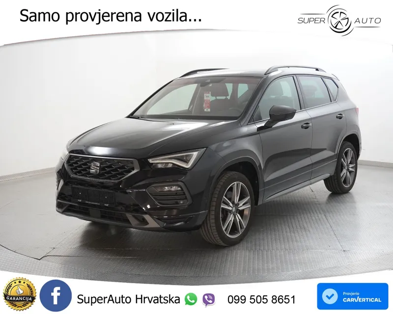 Seat Ateca 2.0 TDI FR Sport 150 KS, ACC+LED+KAM+GR SJED+VIRT+ASIST