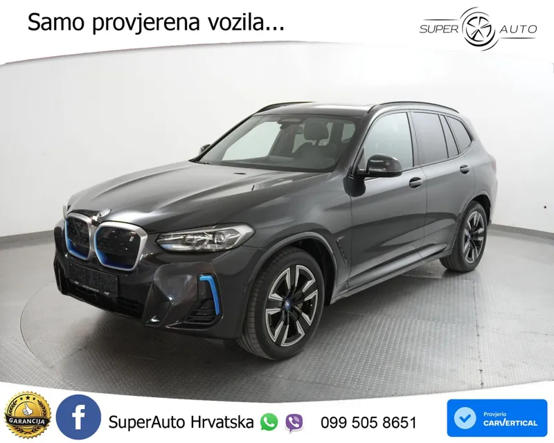 BMW iX3 80 kWh M Sport 286 KS, ACC+LED+KAM+GR SJED+PANO+VIRT